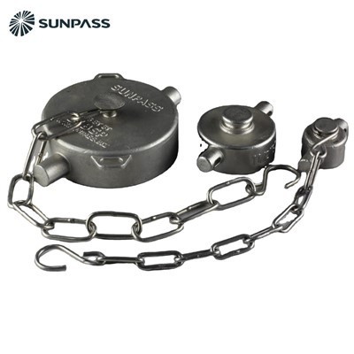 Tampa de pó de alumínio