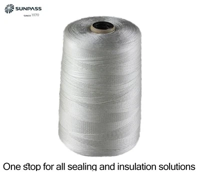 Linha de costura antiestática de fibra de vidro retardadora de chamas